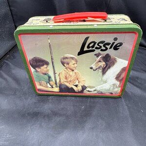 Lassie and Timmy metal lunch box no thermos